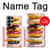 S2431 Fantaisie douce Donuts Etui Coque Housse pour Samsung Galaxy S23 Ultra