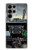 S2435 Avion de chasse Cockpit d'avion Etui Coque Housse pour Samsung Galaxy S23 Ultra