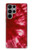 S2480 Tie dye rouge Etui Coque Housse pour Samsung Galaxy S23 Ultra