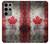 S2490 Canada Feuille d'érable Drapeau Texture Etui Coque Housse pour Samsung Galaxy S23 Ultra
