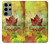 S2523 Canada Feuille d'érable d'automne Etui Coque Housse pour Samsung Galaxy S23 Ultra