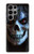 S2585 Mal mort Crâne Pentacle Etui Coque Housse pour Samsung Galaxy S23 Ultra