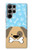 S2669 Mignon os chien pattes Dessin animé Etui Coque Housse pour Samsung Galaxy S23 Ultra