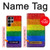 S2683 Arc en ciel Fierté LGBT Drapeau Etui Coque Housse pour Samsung Galaxy S23 Ultra