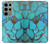 S2685 Aqua Turquoise imprimé graphique Gemme Etui Coque Housse pour Samsung Galaxy S23 Ultra
