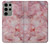 S2843 Texture en marbre rose Etui Coque Housse pour Samsung Galaxy S23 Ultra