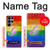 S2899 Arc en ciel LGBT Gay Pride Drapeau Etui Coque Housse pour Samsung Galaxy S23 Ultra