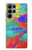 S2942 Peinture Coup de pinceau Etui Coque Housse pour Samsung Galaxy S23 Ultra