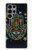 S3175 Hamsa Mosaïques main Etui Coque Housse pour Samsung Galaxy S23 Ultra