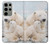 S3373 Famille d'ours polaire Etui Coque Housse pour Samsung Galaxy S23 Ultra
