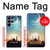 S3502 Coucher de soleil islamique Etui Coque Housse pour Samsung Galaxy S23 Ultra