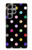 S3532 Coloré à pois Etui Coque Housse pour Samsung Galaxy S23 Ultra
