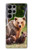 S3558 Famille d'ours Etui Coque Housse pour Samsung Galaxy S23 Ultra