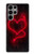 S3682 Cœur du diable Etui Coque Housse pour Samsung Galaxy S23 Ultra