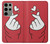 S3701 Mini signe d'amour de coeur Etui Coque Housse pour Samsung Galaxy S23 Ultra