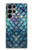 S3809 Écaille de poisson sirène Etui Coque Housse pour Samsung Galaxy S23 Ultra