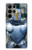 S3864 Templier Médiéval Chevalier Armure Lourde Etui Coque Housse pour Samsung Galaxy S23 Ultra