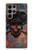 S3895 Pirate Crâne Métal Etui Coque Housse pour Samsung Galaxy S23 Ultra