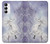 S1134 Cheval Blanc Licorne Etui Coque Housse pour Samsung Galaxy A14 5G