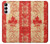 S1603 Drapeau du Canada Vieux Millésime Etui Coque Housse pour Samsung Galaxy A14 5G