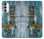 S1722 Jésus marcher sur la mer Etui Coque Housse pour Samsung Galaxy A14 5G