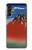 S2390 Katsushika Hokusai Fuji Rouge Etui Coque Housse pour Samsung Galaxy A14 5G