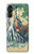 S2491 Hokusai Kirifuri Cascade à Kurokami Etui Coque Housse pour Samsung Galaxy A14 5G