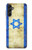 S2614 Israël Vieux Drapeau Etui Coque Housse pour Samsung Galaxy A14 5G
