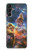 S2822 Mystic Mountain Carina Nebula Etui Coque Housse pour Samsung Galaxy A14 5G
