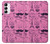 S2885 Paris Rose Etui Coque Housse pour Samsung Galaxy A14 5G