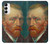 S3335 Vincent Van Gogh Autoportrait Etui Coque Housse pour Samsung Galaxy A14 5G