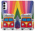 S3488 hippie Van Etui Coque Housse pour Samsung Galaxy A14 5G