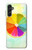S3493 citron coloré Etui Coque Housse pour Samsung Galaxy A14 5G