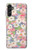 S3688 Motif d'art floral floral Etui Coque Housse pour Samsung Galaxy A14 5G