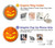 S3828 Citrouille d'Halloween Etui Coque Housse pour Samsung Galaxy A14 5G