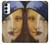 S3853 La Joconde Gustav Klimt Vermeer Etui Coque Housse pour Samsung Galaxy A14 5G