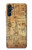 S3868 Plan d'avion vieux papier Etui Coque Housse pour Samsung Galaxy A14 5G