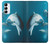 S3878 Dauphin Etui Coque Housse pour Samsung Galaxy A14 5G