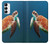 S3899 Tortue de mer Etui Coque Housse pour Samsung Galaxy A14 5G