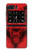 S1090 Rouge Loup Etui Coque Housse pour Motorola Moto Razr 2022