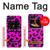S1850 Motif rose Léopard Etui Coque Housse pour Motorola Moto Razr 2022