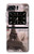 S2211 Carte postale de Paris Tour Eiffel Etui Coque Housse pour Motorola Moto Razr 2022