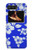 S2244 Motif Hawai Hibiscus Bleu Etui Coque Housse pour Motorola Moto Razr 2022