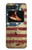 S2349 Old American Drapeau Etui Coque Housse pour Motorola Moto Razr 2022