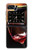 S2396 Rouge Bouteille de vin et le verre Etui Coque Housse pour Motorola Moto Razr 2022