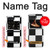 S2492 Noir et blanc Damier Etui Coque Housse pour Motorola Moto Razr 2022 S2492 Noir et blanc Damier Etui Coque Housse pour Motorola Moto Razr 2022