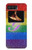 S2899 Arc en ciel LGBT Gay Pride Drapeau Etui Coque Housse pour Motorola Moto Razr 2022
