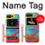 S2942 Peinture Coup de pinceau Etui Coque Housse pour Motorola Moto Razr 2022