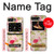 S3037 Jolie Flora Rose Cottage Etui Coque Housse pour Motorola Moto Razr 2022