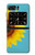 S3039 Tournesol Bleu millésimé Etui Coque Housse pour Motorola Moto Razr 2022